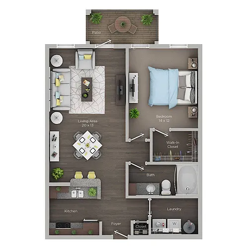 Floor plan The Niko