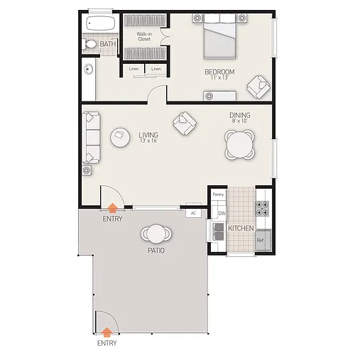 Floor plan Plan One