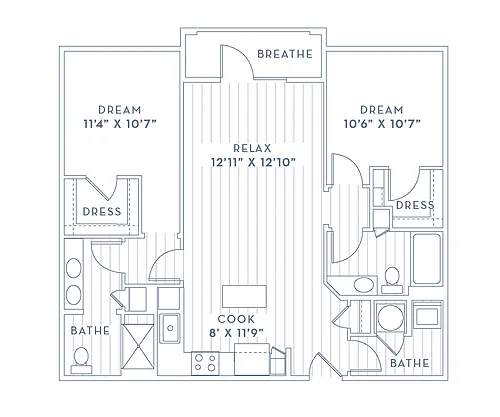 Floor plan B1