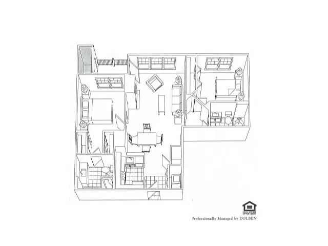 Floor plan Monroe
