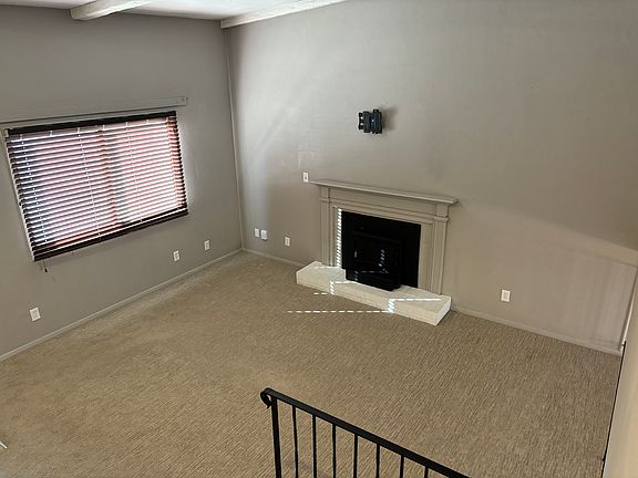 Living Room with vaulted ceiling