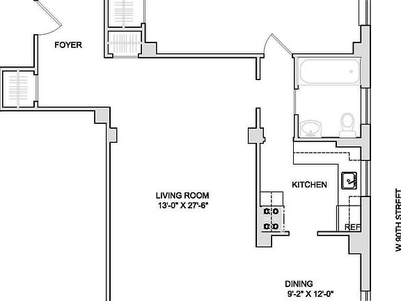 2nd image of 295 Central Park W APT 8D