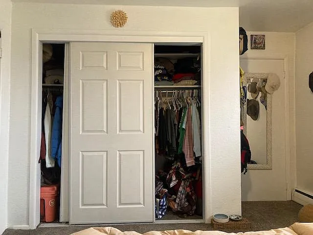 large bedroom closet