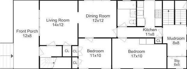 1st image of 535 S East St Floor 1