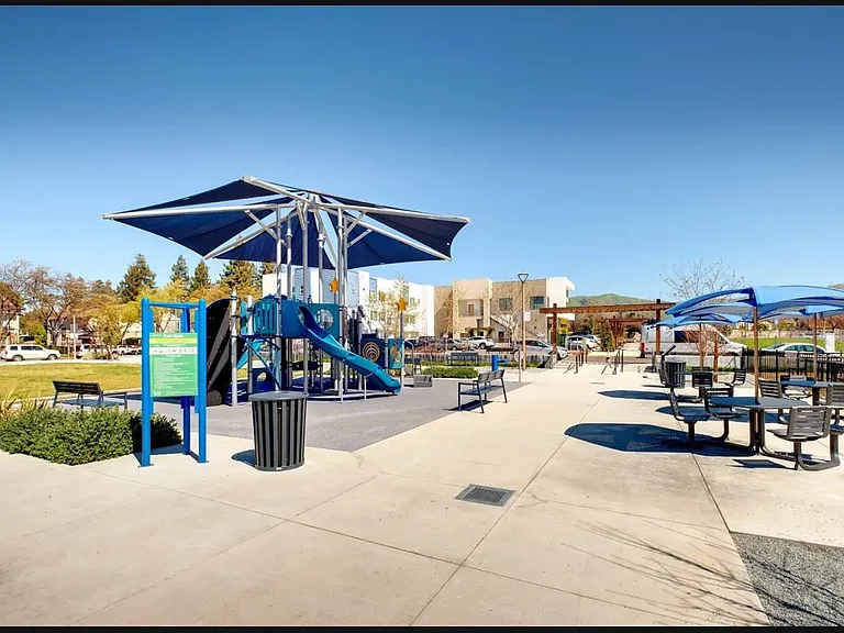 Community Playground and BBQ Area