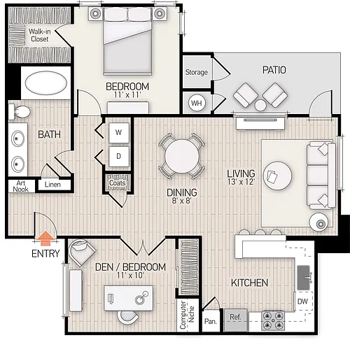 Floor plan Plan C
