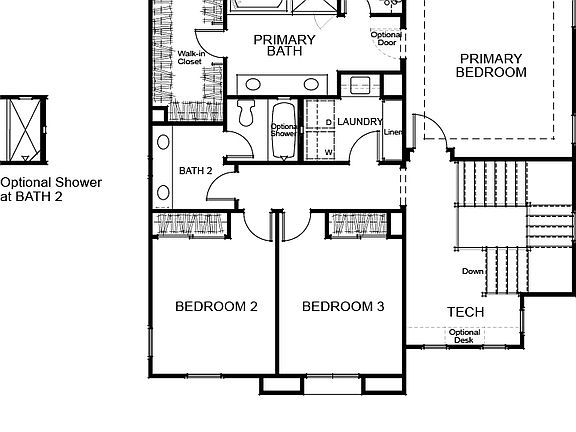 Plan 4 Second Floor