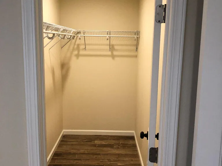 Master walk-in closet