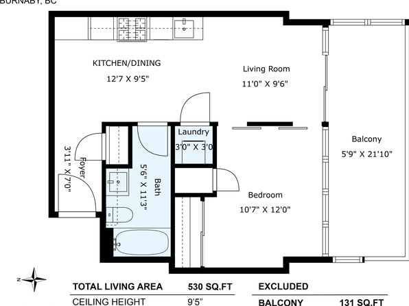 2351 Beta Ave #2502, Burnaby, BC V5C 5L7