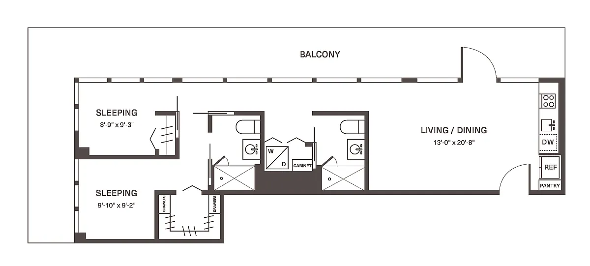 Floor plan L12B