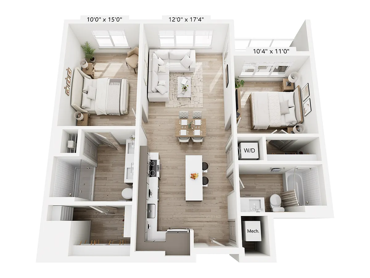 Floor plan B2
