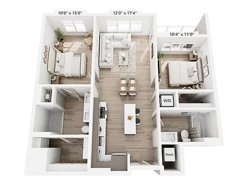 Floor plan B2