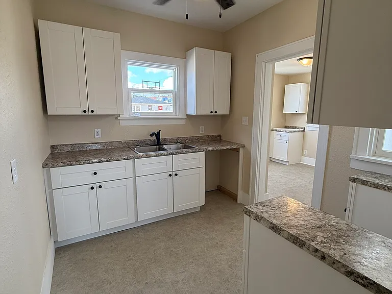 All new appliances are being installed.