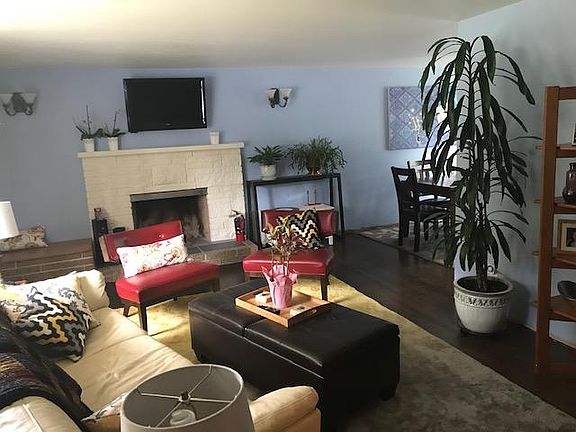 Living Room Fireplace (furnished photo)