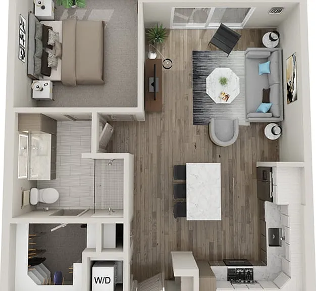 Explore this elegant open-concept living space designed for modern comfort and style. Explore this elegant open-concept living space designed for modern comfort and style.