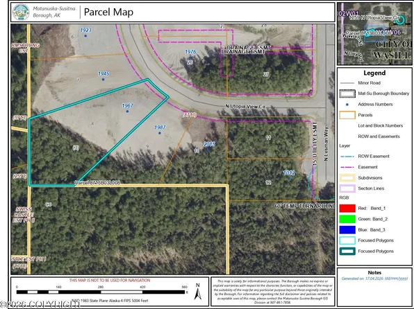 1967 N Utopia View Cir, Wasilla, AK 99623