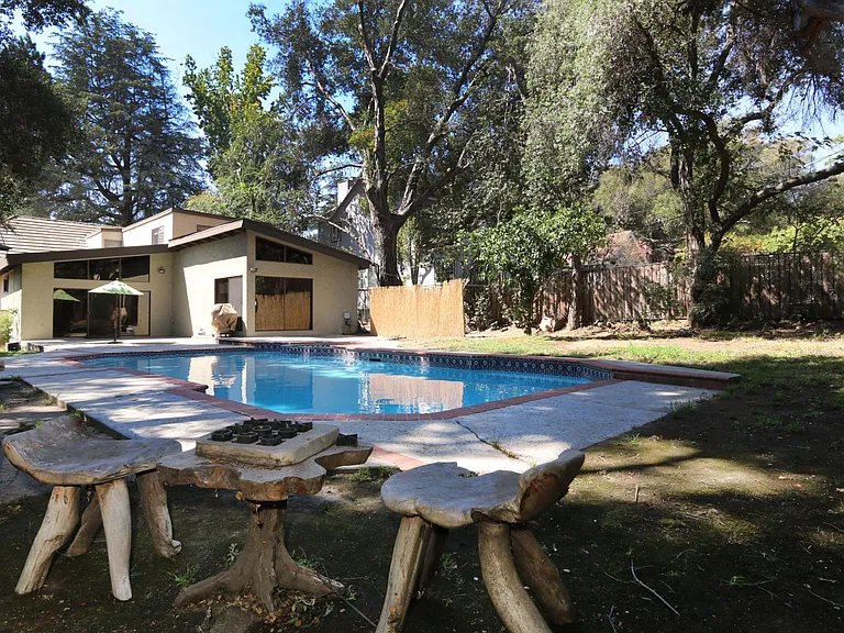 Backyard Facing Rear of Main Home