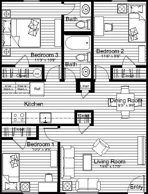 1st image of 879 Washington Ave APT 1