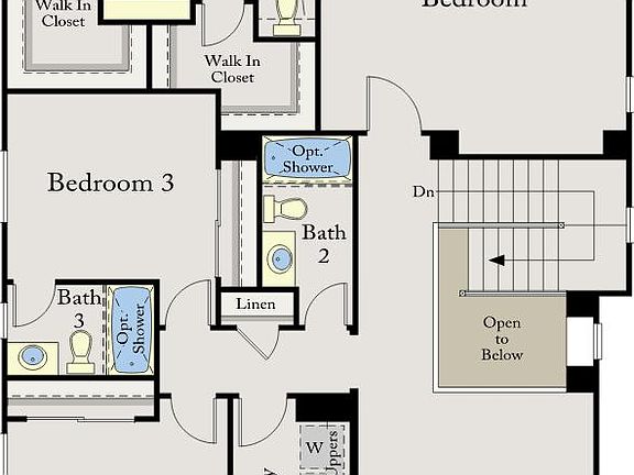 Second level - Floor plan