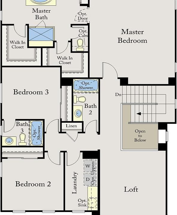 Second level - Floor plan