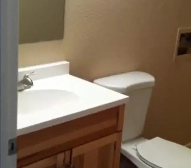 updated powder room