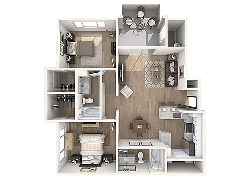Floor plan Lantan Renovated
