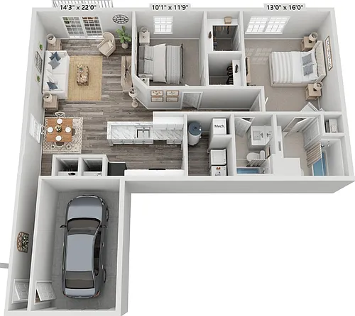 Floor plan The Chase B