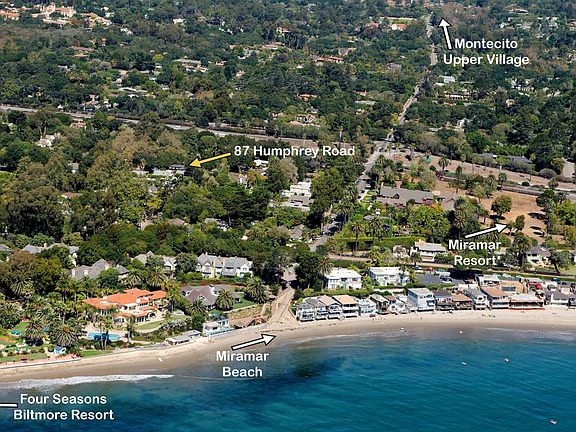 87 Humphrey Road Aerial with Notations