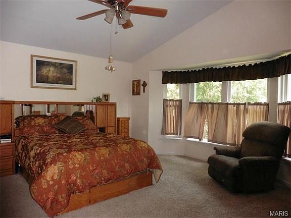 Main Floor Master Bedroom with Bay