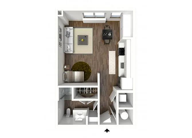 Floor plan Studio