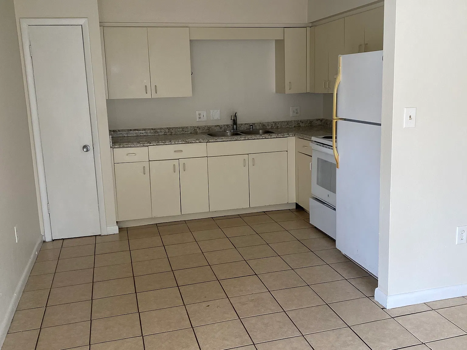 kitchen area with pantry