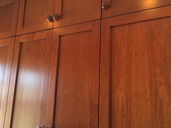 Cherry cabinets