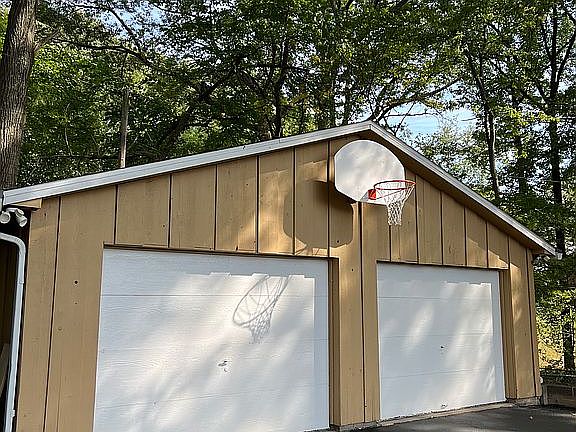 Two car detached garage
