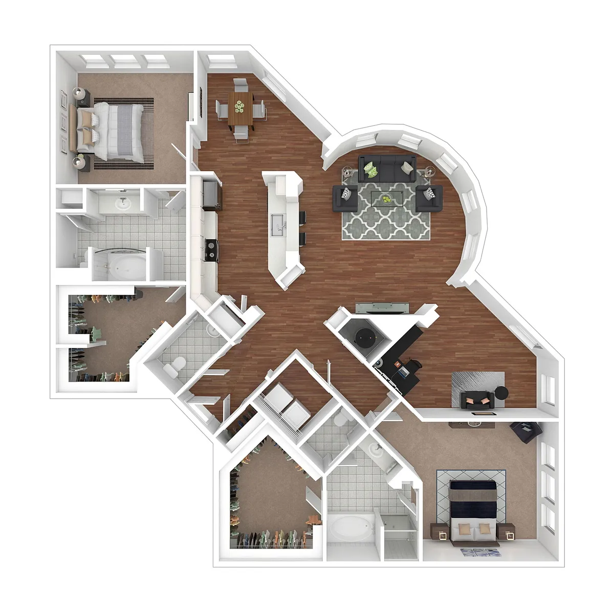 Floor plan B3