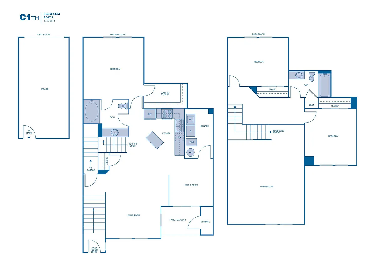 Floor plan C1UPGRADE