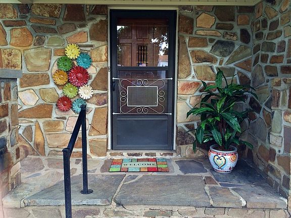 Welcoming front door