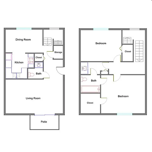 Floor plan B3