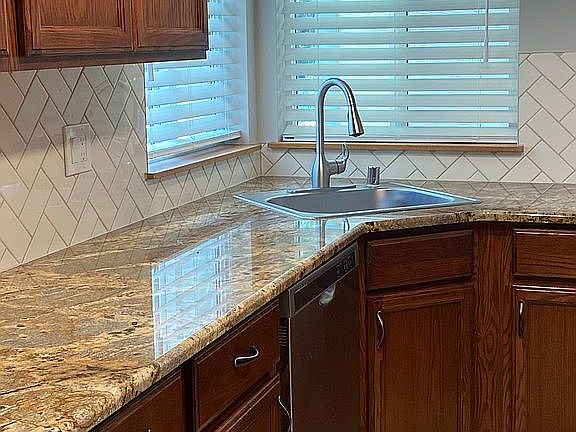 New granite counter tops
