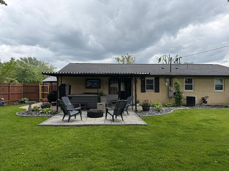 Unwind in the evenings around the stone fire pit_perfect for s'mores and stargazing.