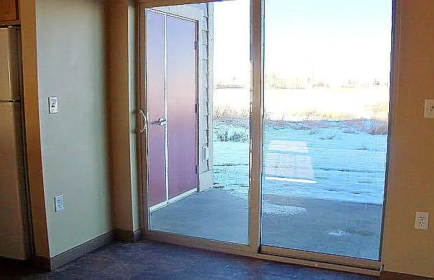 Sliding glass door