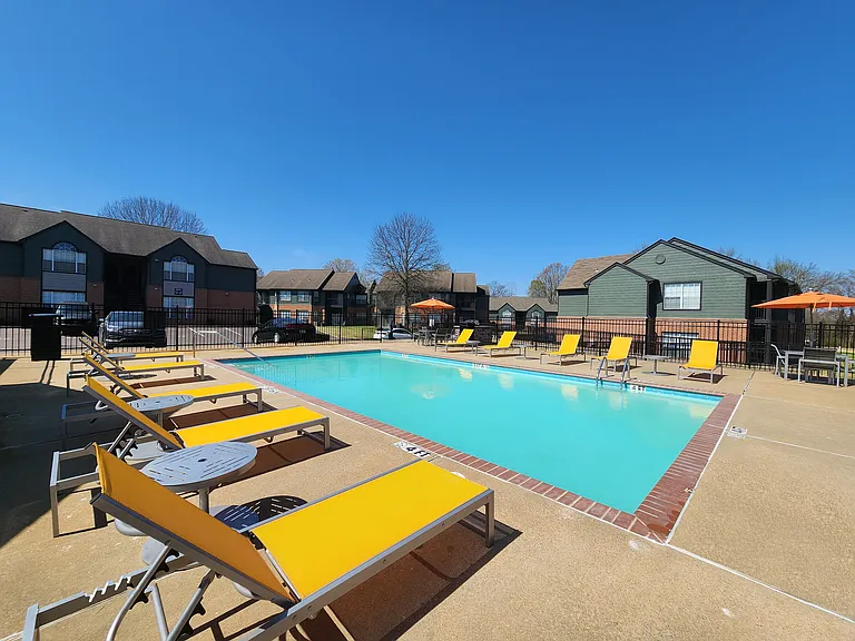 Sparkling Resort Style Pool