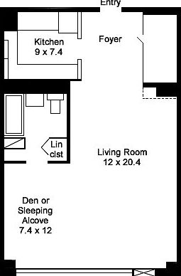 2nd image of 372 Central Park W APT 18U