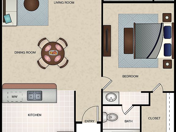 4th image of 11851 Belair Dr #1704