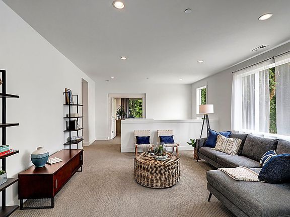 Spacious open loft on second floor, great for additional living or game room