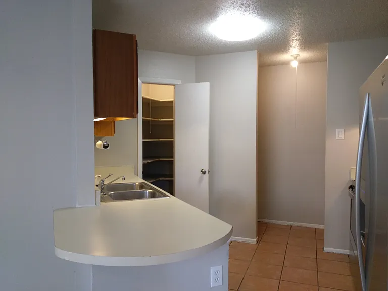 Kitchen with Laundry Area