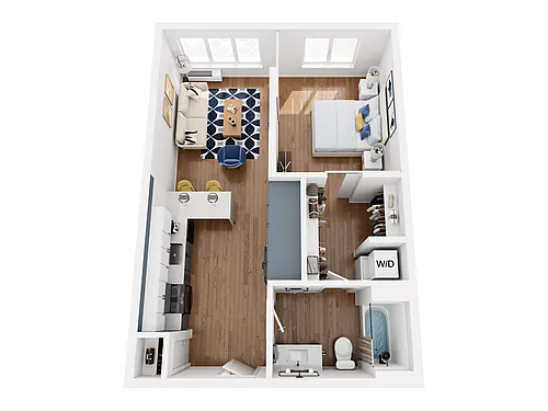 Floor plan 1X1