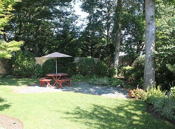 Deep backyard very private