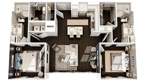 Floor plan B1