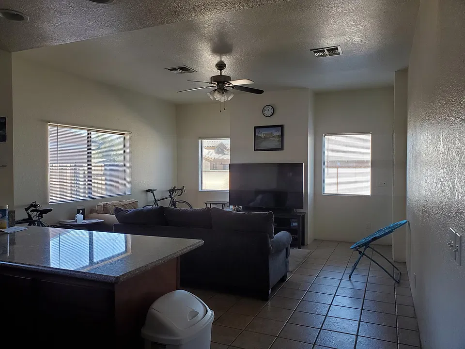 Bright open living room