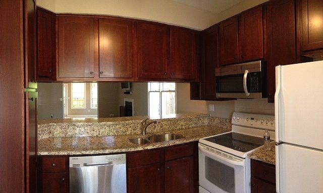 New custom built cabinets